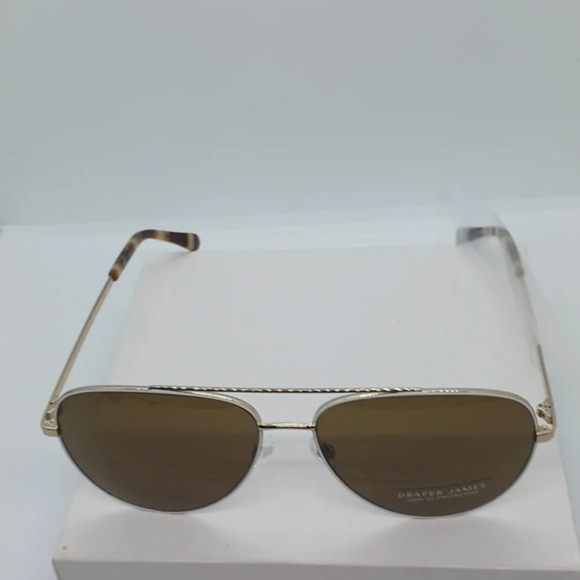 NWT MEN'S DRAPER JAMES AVIATOR SUNGLASSES DJ7046 - Picture 3 of 4